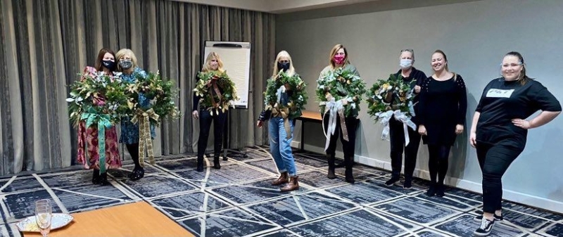 1st December 2024 4PM Christmas wreath making workshop. 