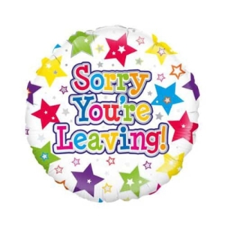 Sorry youre Leaving Balloon