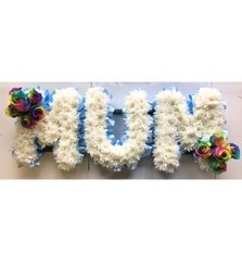 MUM Rainbow Focal Lettering