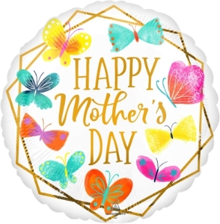 Happy Mother's Day Butterfly Balloon