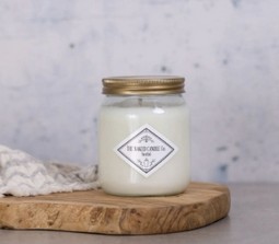 Santal candle from 'The Naked Candle Co' Based locally in Manchester. 