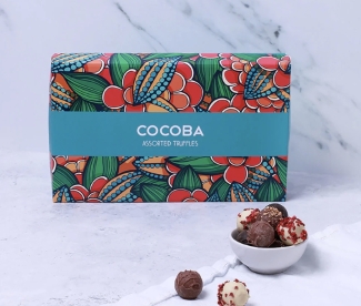 15 Assorted Chocolate Truffle Gift Box from Cocoba Chocolate. 